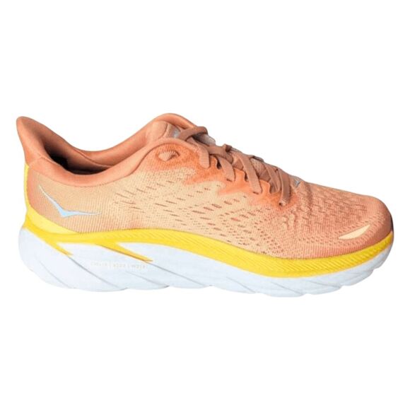 NWOB HOKA ONE ONE Clifton 8 'Sun Baked' Running Shoes Size 7B - Picture 6 of 10